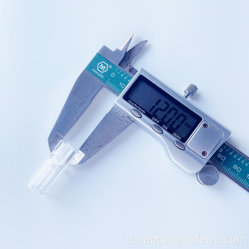 12mm round clear glass smoking tips 12mm round clear glass smoking tips